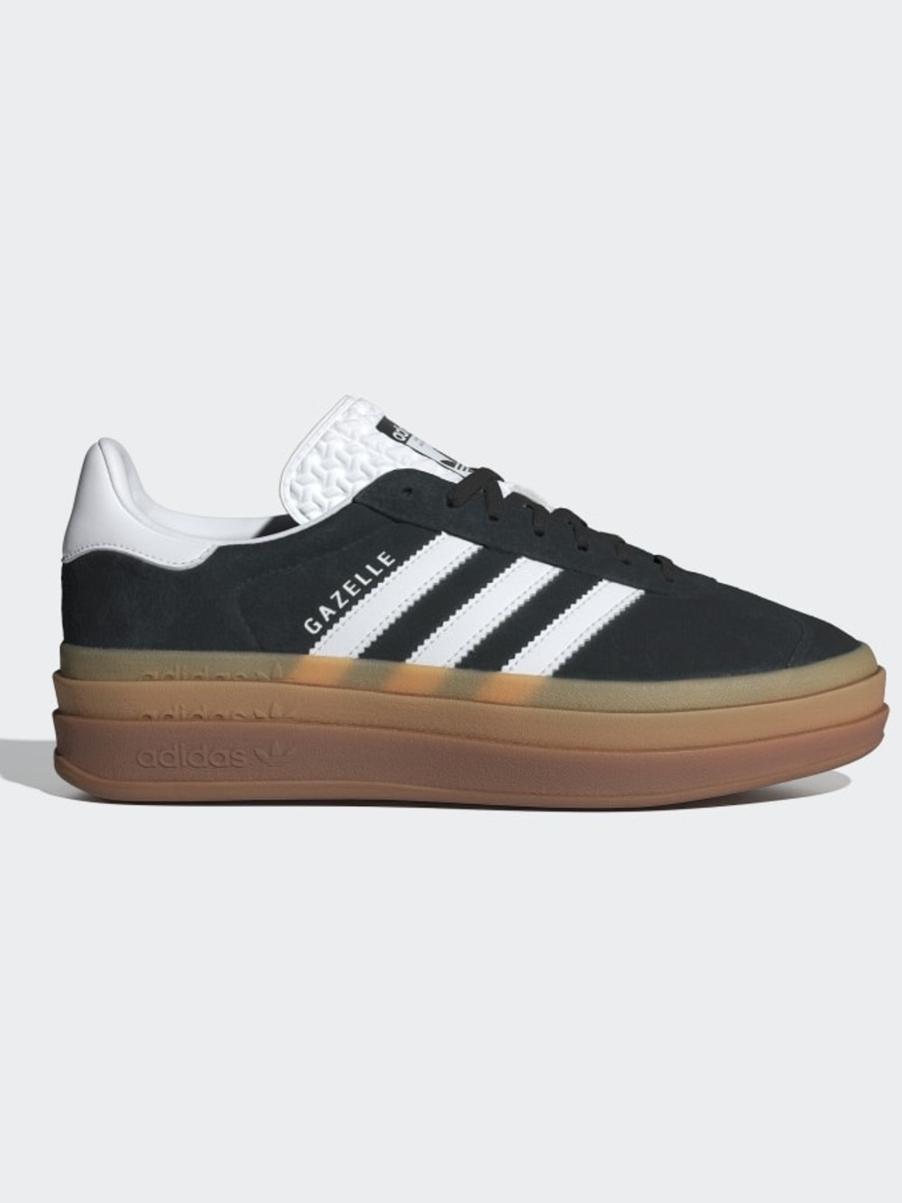 NWT Adidas Core Black/Cloud White Gazelle Bold Shoes Women's Size 8